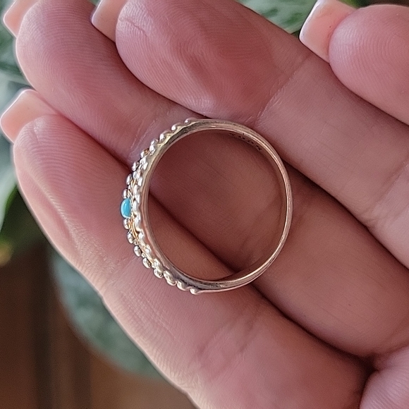 Western Sunflower Ring, S925 - Picture 8 of 10